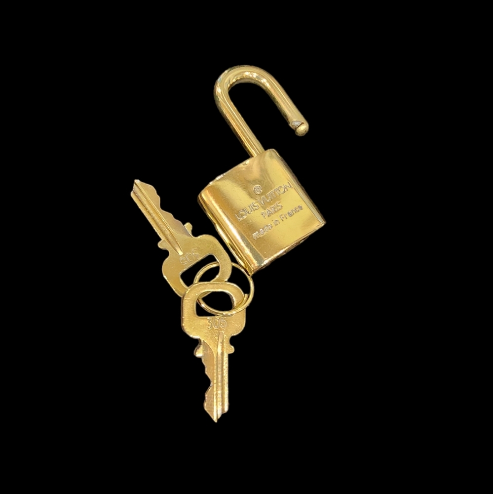 #305 Louis vuitton lock and key